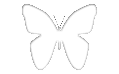 stylized black butterfly silhouette on transparent background - Download Free Stock Videos Pikwizard.com