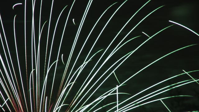 Abstract Light Trails from Fireworks Display at Night - Download Free Stock Photos Pikwizard.com
