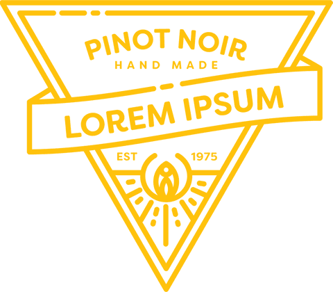 handmade pinot noir label design on transparent background - Download Free Stock Videos Pikwizard.com