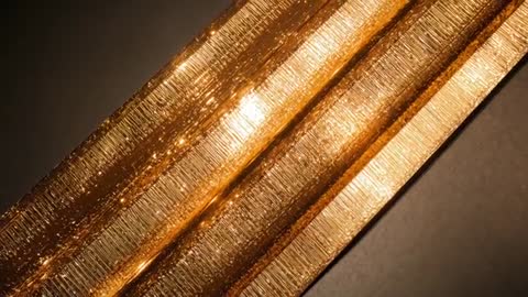 Sparkling Golden Ridges Shimmer in Dramatic Light