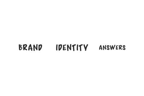 brand identity answers text on transparent background - Download Free Stock Videos Pikwizard.com