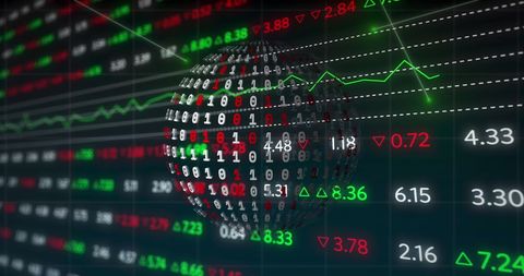 Digital Financial Data and Global Market Visualization - Download Free Stock Images Pikwizard.com