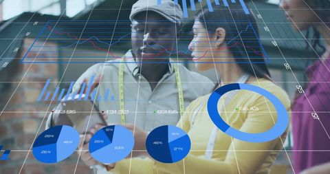 Innovative Business Analysis with Graphical Data Collaboration - Download Free Stock Images Pikwizard.com
