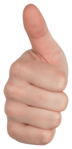 transparent hand displaying thumbs up gesture concept - Download Free Stock Videos Pikwizard.com