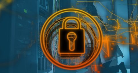 Secure Data Processing with IT Professional by Computer Servers - Download Free Stock Images Pikwizard.com