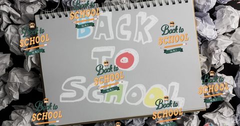 Back to School Inspiration with Creative Notebook Design - Download Free Stock Images Pikwizard.com