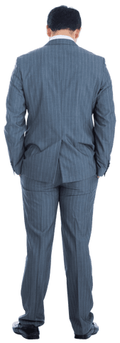 businessman back view transparent isolated professional - Download Free Stock Videos Pikwizard.com