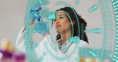 Future Medical Research with Innovative Technology Interface - Download Free Stock Images Pikwizard.com
