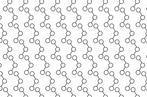 black molecular pattern on a transparent background layer - Download Free Stock Videos Pikwizard.com
