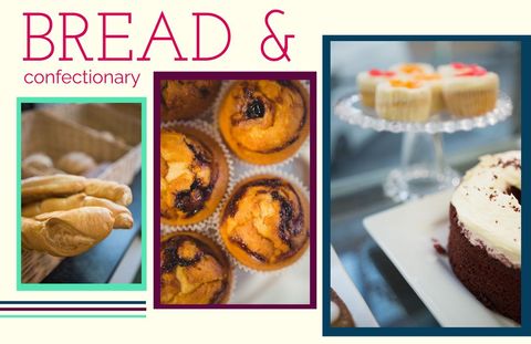 Assorted Fresh Baked Breads and Delicate Confections - Download Free Stock Templates Pikwizard.com