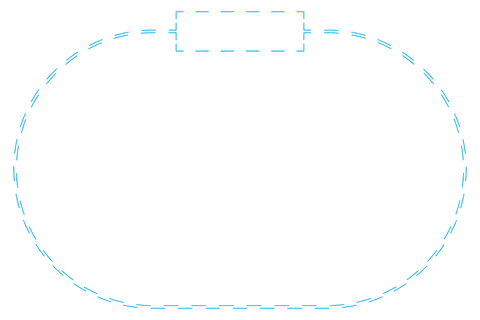 transparent dotted oval with dashed rectangle frame - Download Free Stock Videos Pikwizard.com