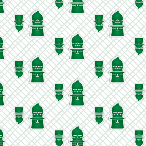 seamless transparent green santa pattern vector design - Download Free Stock Videos Pikwizard.com