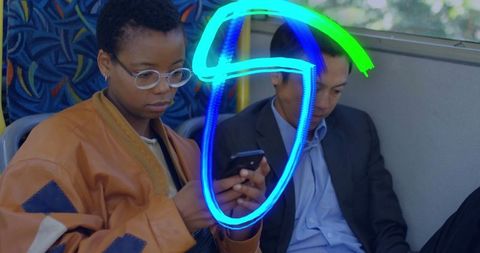 Urban Commuters Using Smartphones on Bus