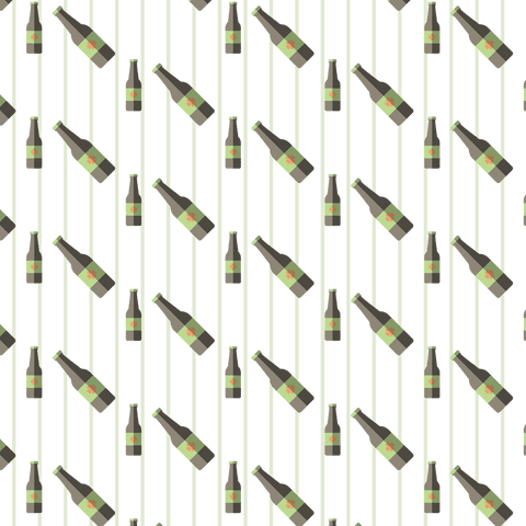 st. patrick's day beer bottle pattern on transparent background - Download Free Stock Videos Pikwizard.com