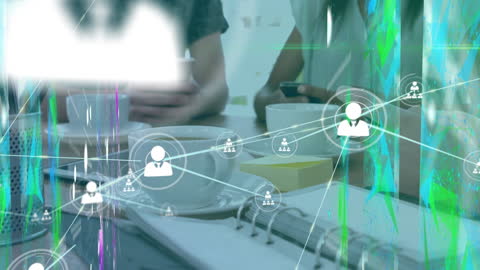 Innovative Global Networking Technology in Modern Office