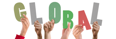 Hands Holding 'GLOBAL' Letters on Transparent Background - Download Free Stock Videos Pikwizard.com