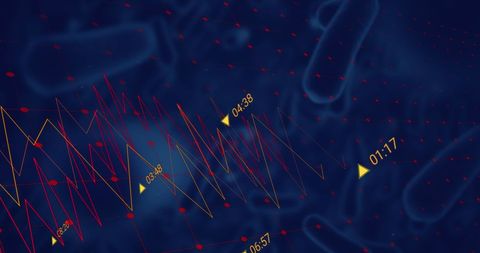 Futuristic Digital Data and Line Graph Analysis Theme - Download Free Stock Images Pikwizard.com