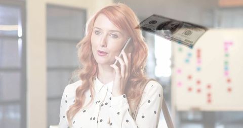 Businesswoman Contemplating New Opportunities in Modern Office