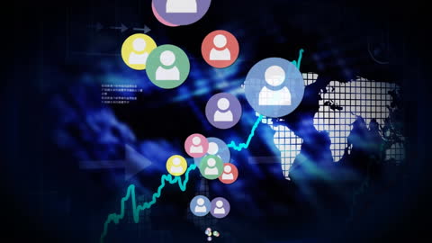 Global Networking and Security Technology Concept