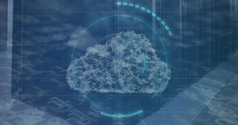 Futuristic Cloud Computing in Data Center Environment - Download Free Stock Images Pikwizard.com