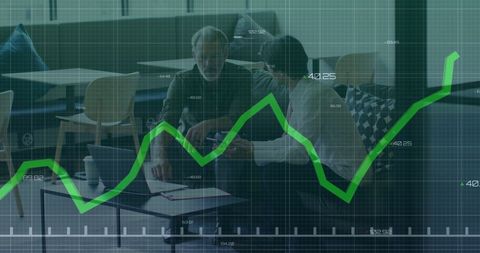 Colleagues Analyzing Stock Market Trends in Boardroom - Download Free Stock Images Pikwizard.com