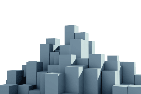 transparent 3d cityscape model design on isolated background - Download Free Stock Videos Pikwizard.com