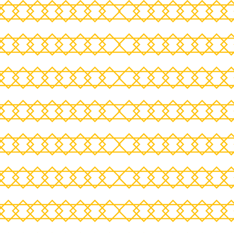 Yellow Geometric Pattern with Repeated Shapes on Transparent Background - Download Free Stock Videos Pikwizard.com