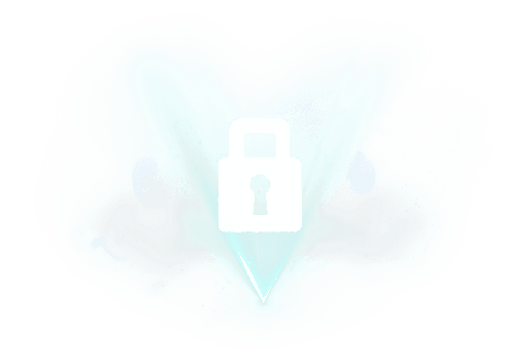 Transparent Padlock of Light with Colorful Cloud Effect - Download Free Stock Videos Pikwizard.com