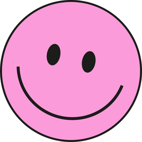 pink smiley face icon on transparent background for graphic design - Download Free Stock Videos Pikwizard.com