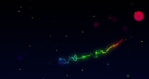 Vibrant Glowing Light Trail Against Dark Background - Download Free Stock Images Pikwizard.com