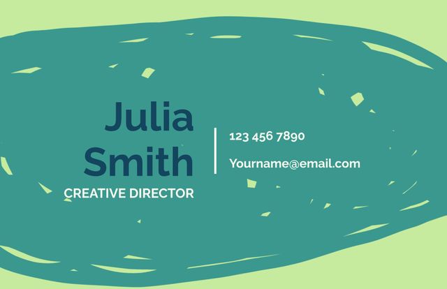 Abstract Business Card Design for Creative Professionals - Download Free Stock Templates Pikwizard.com