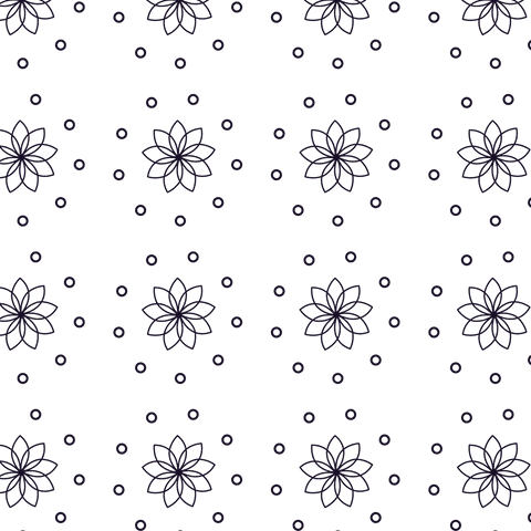 dark floral geometric pattern on transparent background - Download Free Stock Videos Pikwizard.com
