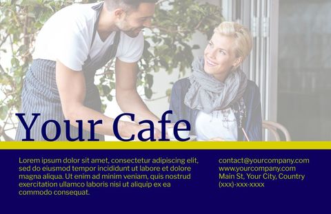 Welcoming Atmosphere in Cozy Café Interaction - Download Free Stock Templates Pikwizard.com