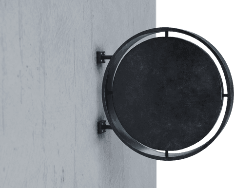 Black Circular Blank Business Sign with Transparent Background - Download Free Stock Videos Pikwizard.com