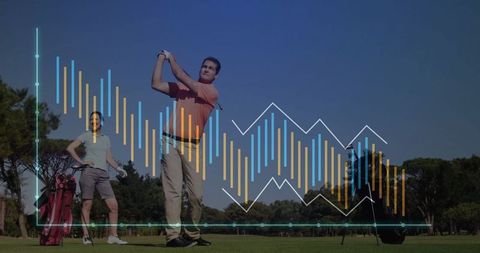 Golf challenge with modern analytics enhancing player strategy