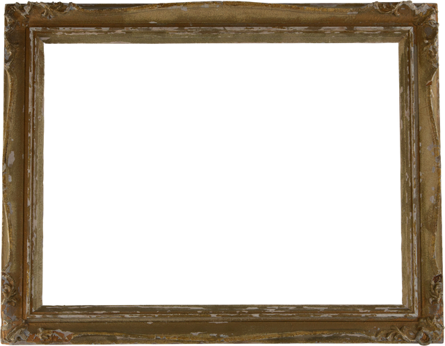 Antique Painting Frame on Transparent Background Isolated - Download Free Stock Videos Pikwizard.com