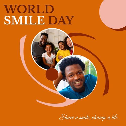 happy family smiling for world smile day discover happiness - Download Free Stock Templates Pikwizard.com