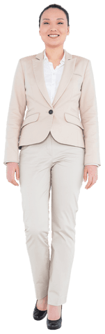 businesswoman smiling in professional attire on transparent background - Download Free Stock Videos Pikwizard.com
