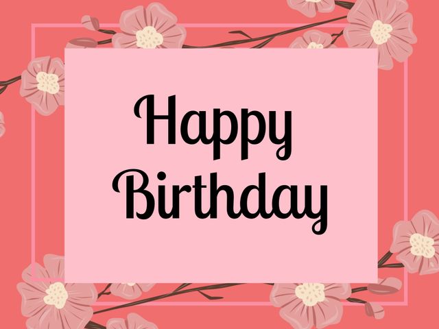 This floral Happy Birthday card features an elegant arrangement of abstract pink flowers on a soft pink background. It is ideal for celebrating birthdays and can be used for both personal and professional greetings. Perfect for printable cards, digital greetings, or social media posts, this stylish design adds a touch of elegance to birthday celebrations.