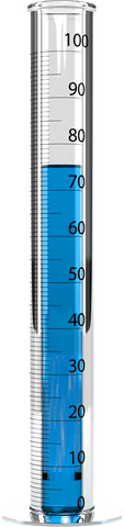 doctors busy measuring blue liquid in transparent beaker - Download Free Stock Videos Pikwizard.com