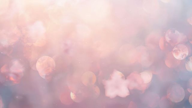 Dreamy pastel bokeh creating soft orbs and ethereal star blurs for backgrounds