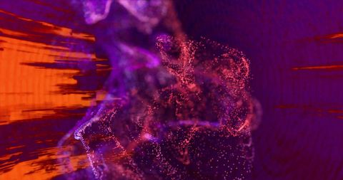 Glowing Purple Mesh on vibrant Abstract Background - Download Free Stock Images Pikwizard.com