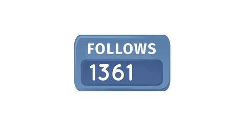 Rising Follower Count Social Media Concept 4K - Download Free Stock Images Pikwizard.com