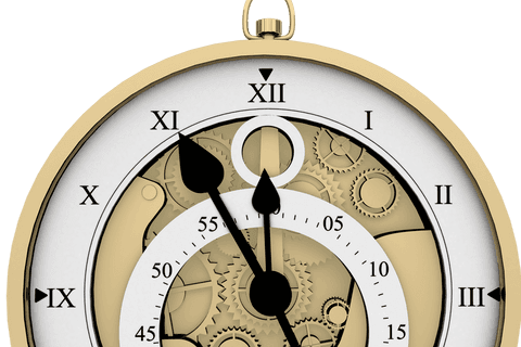 transparent vintage pocket watch gear mechanism illustration - Download Free Stock Videos Pikwizard.com