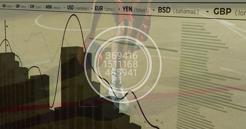 Merging Basketball and Data Analytics on Court Concept