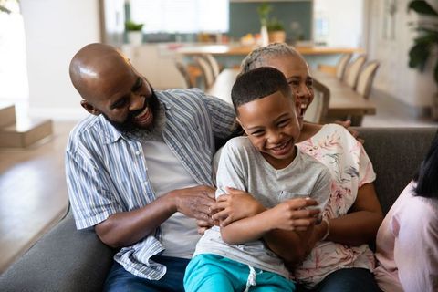 Happy Multigenerational Family Enjoying Quality Time at Home
