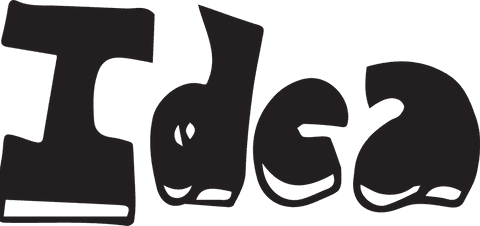 Creative Idea Text Design on Transparent Background - Download Free Stock Videos Pikwizard.com