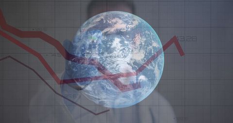 Global Pandemic Impact and Recovery Visualized with Medical Theme