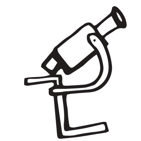 hand-drawn black telescope illustration on transparent background - Download Free Stock Videos Pikwizard.com