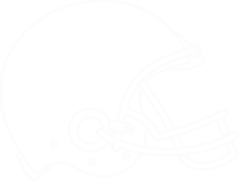 American football helmet minimalist transparent design one line art